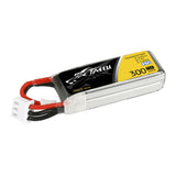 Tattu 300 mAh 2S 75C 7,6 V Lipo-Akku mit JST-PHR-Stecker