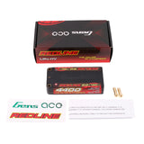 Gens ace Redline 2.0 Series 4400mAh 7.6V 140C 2S1P HardCase HV Lipo Battery Pack with Hardcase 111#