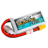 Gens ace Soaring 2200mAh 3S 20C 11.1V LiPo Battery with XT60 Plug