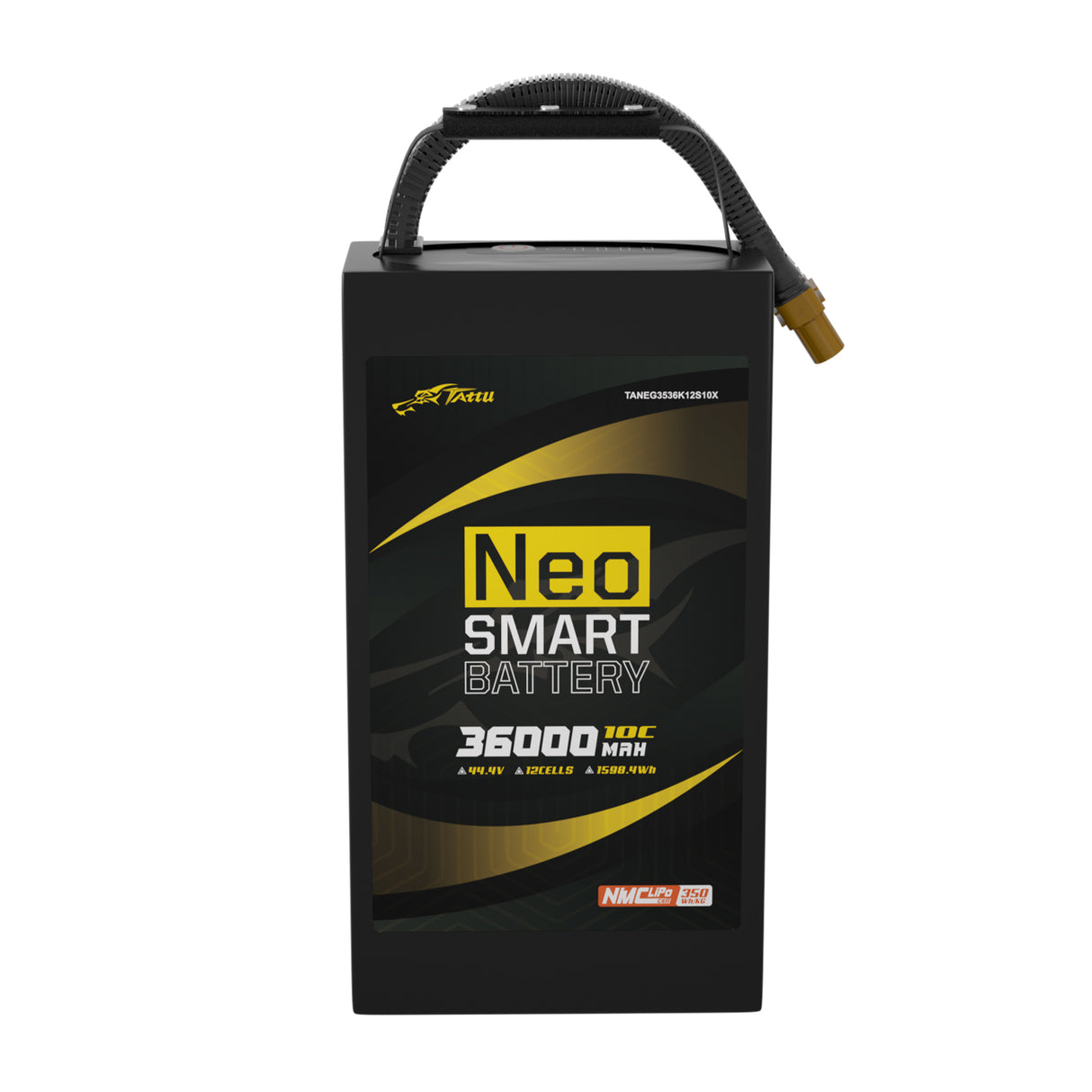 Tattu Neo Compact 36000mAh 12S1P 44.4V 10C Smart UAV LiPo Battery with AS150U-F Plug