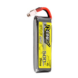 Tattu R-Line 500mAh 3.7V 1S1P 95C Lipo Battery  with  BT2.0 Plug