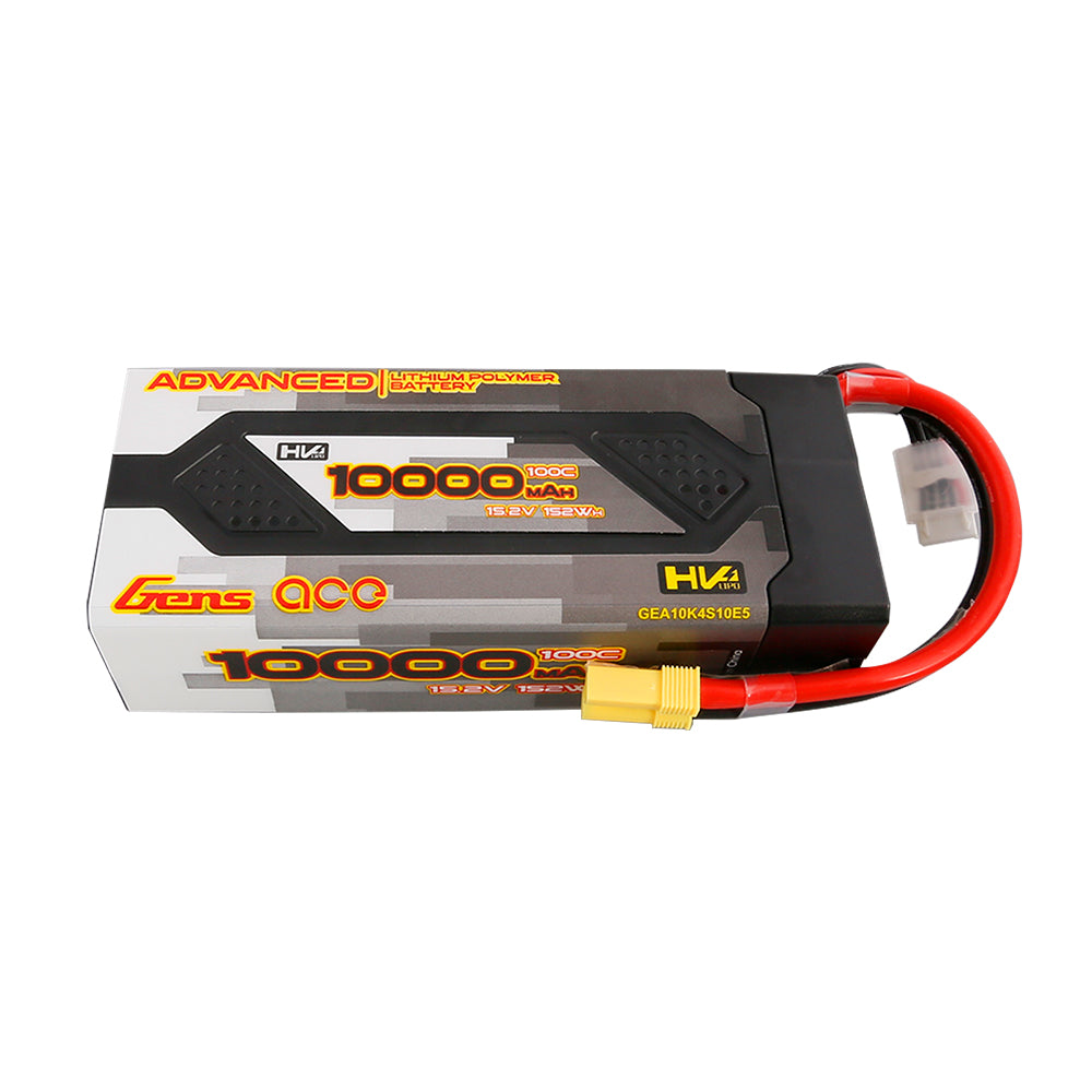 Gens ace Advanced 10000 mAh 15,2 V 100C 4S2P HardCase 61#Lipo-Akkupack mit EC5