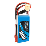 GENS ACE G-Tech LIPO 800 MAH 7,4 V 45 C 2S1P LIPO-AKKUPAKET