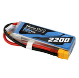 Gens ace 2200mAh 11.1V 45C 3S1P Lipo Battery Pack with XT60 Plug