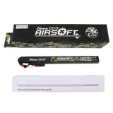 Gens ace 25C 1200 mAh 3S1P 11,1 V Airsoft Gun Lipo Batterie mit Mini-Tamiya-Stecker, lange Größe