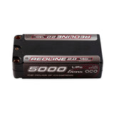 Gens ace Redline 2.0 5000mAh 2S 140C Shorty Lipo Battery with 5.0mm bullet