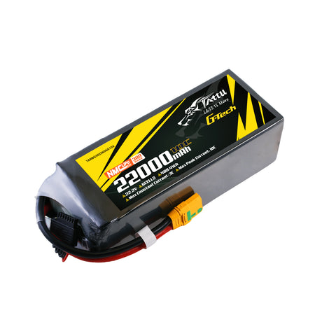 Tattu Semi-solid State 300Wh/kg 22000mAh 10C 22.2V 6S1P G-Tech Lipo Battery Pack with XT90S-F