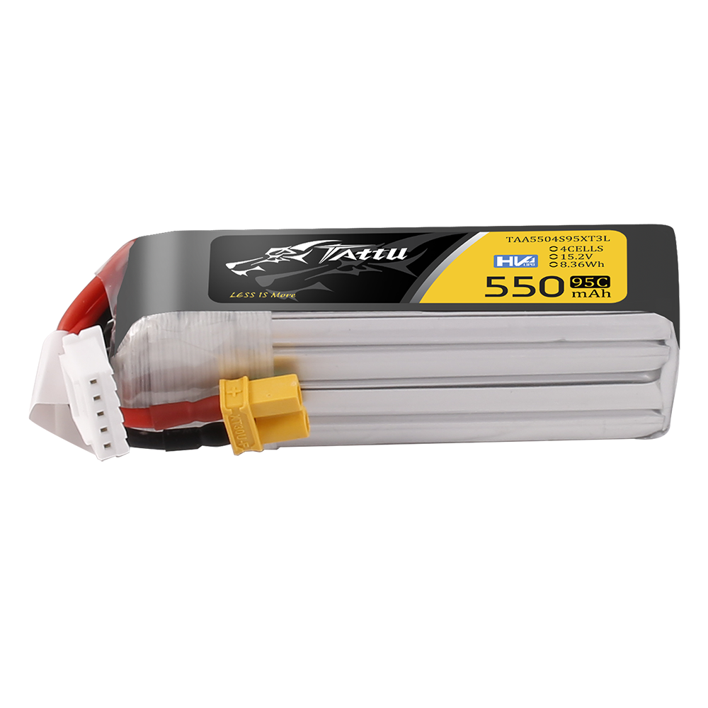 Tattu 550mAh 4S 95C 15.2V HV Lipo Battery with XT30 Plug – Genspow