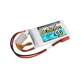 Gens ace Soaring 450mAh 7.4V 30C 2S1P Lipo Battery Pack with JST-SYP Plug