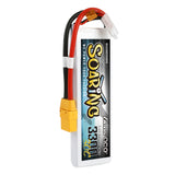 Gens ace Soaring 3300mAh 7.4V 30C 2S1P Lipo Battery Pack with XT90 plug