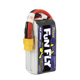 Tattu Funfly Series 1300mAh 14.8V 100C 4S1P Lipo Battery Pack with XT60 plug