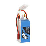 GENS ACE Lipo 800mAh 11,1V 45C 3S1P Lipo-Akkupack JST