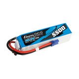 Gens ace 5500 mAh Lipo 22,2 V 45 C 6S1P Modellhubschrauberbatterien