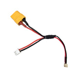 Gens ace XT60 female, JST-XHR-2P to MCX male adapter, 100mm