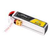 Tattu R-Line Version  850mAh 3S 11.4V 95C High Voltage Lipo Battery Pack with XT30U-F plug