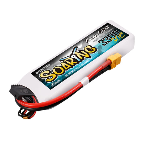 Gens ace G-Tech Soaring 3300mAh 14.8V 30C 4S1P Lipo Battery Pack with XT60 plug