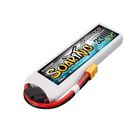 Gens ace G-Tech Soaring 3300mAh 11.1V 30C 3S1P Lipo Battery Pack with XT60 plug