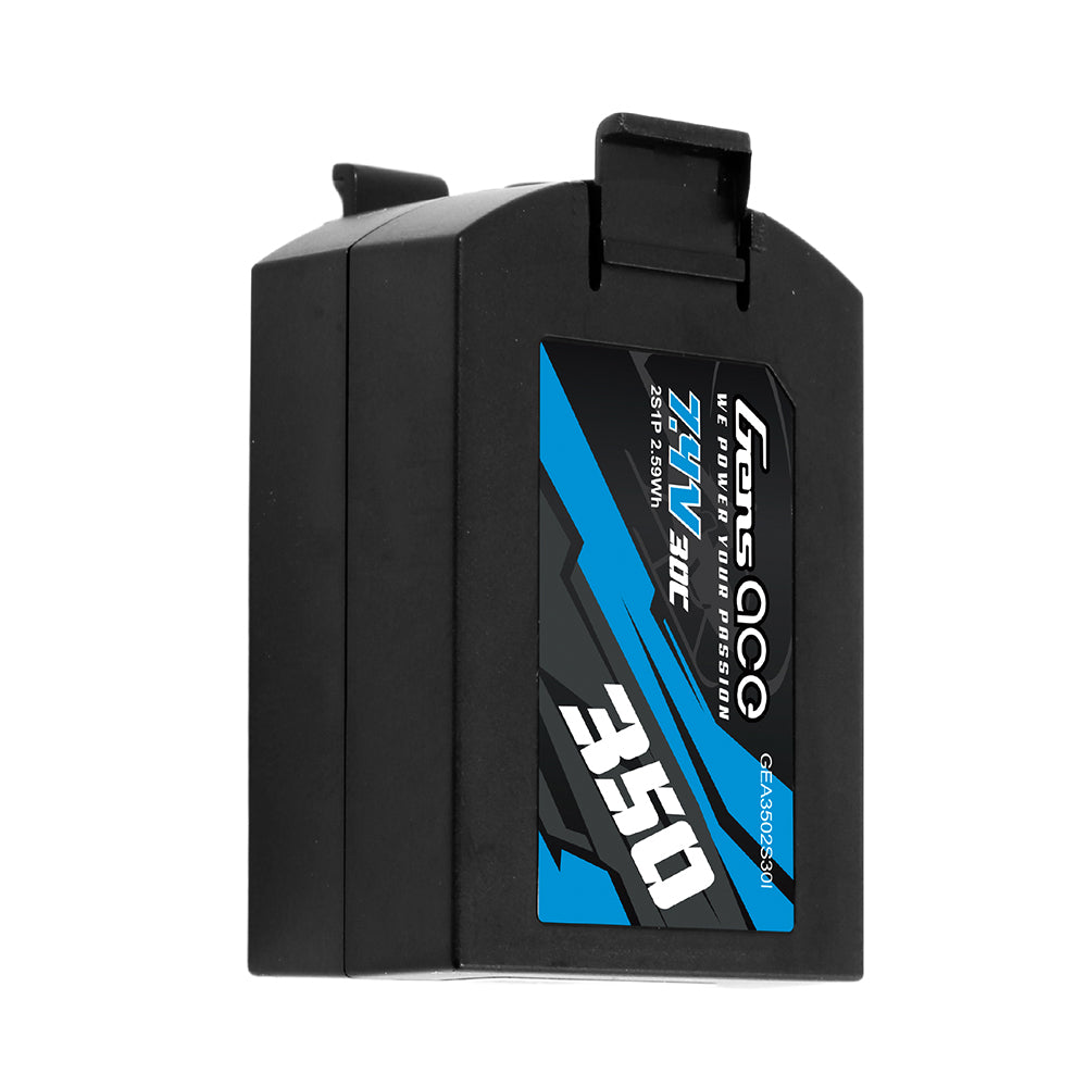 Gens ace 350mAh 7.4V 30C 2S1P Lipo Battery