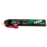 Gens ace 25C 1200mAh 2S1P 7.4V Airsoft Gun Lipo Battery with T Plug