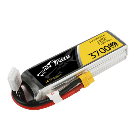 TATTU 3700mAh 14,8V 45C 4S1P Lipo-Akkupack mit XT60