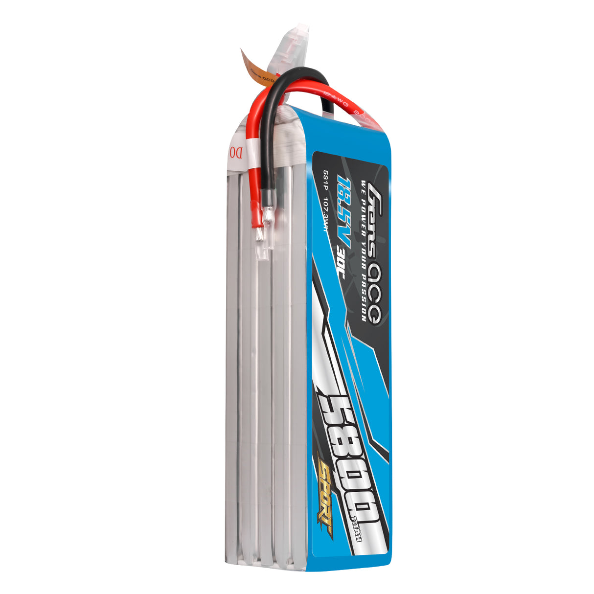 Gens Ace  5800mAh 18.5V 30C 5S1P Battery Pack ( F3A )