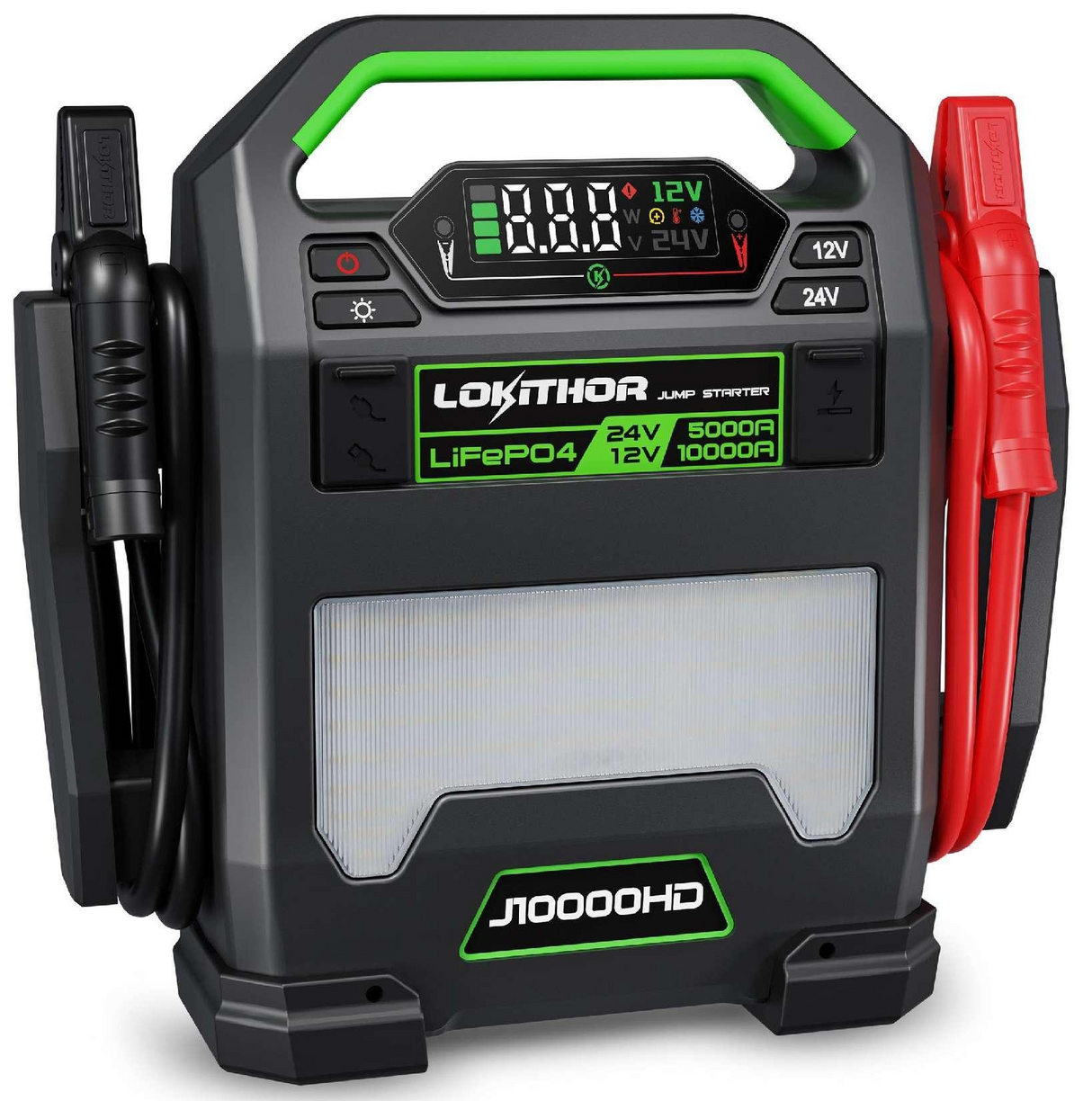 Lokithor LiFePO4 12V 256Wh 10000A  Jump Starter