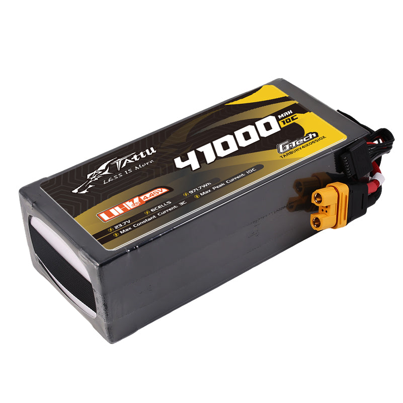 Tattu 41000mAh 6S 10C 23.7V UHV with XT90S-F Plug