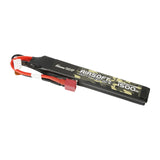 Gens ace 25C 1500 mAh 2S1P 7,4 V Nunchuck 2X Airsoft Gun Lipo Akku mit T-Stecker