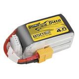 Tattu R-Line Version 4.0 850mAh 4S 14.8V 130C Lipo Battery Pack with XT60 Plug