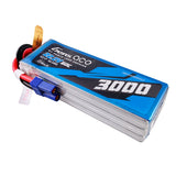 Gens ace G-Tech 3000mAh 22.2V 60C 6S1P Lipo Battery Pack with EC5 plug