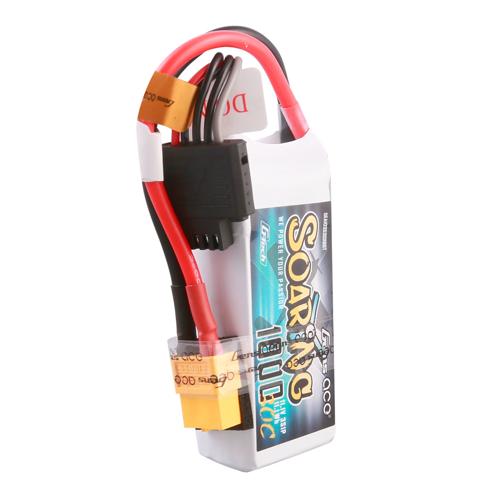 Gens ace G-Tech Soaring 1000 mAh 11,1 V 30C 3S1P Lipo-Akkupack mit XT60-Stecker