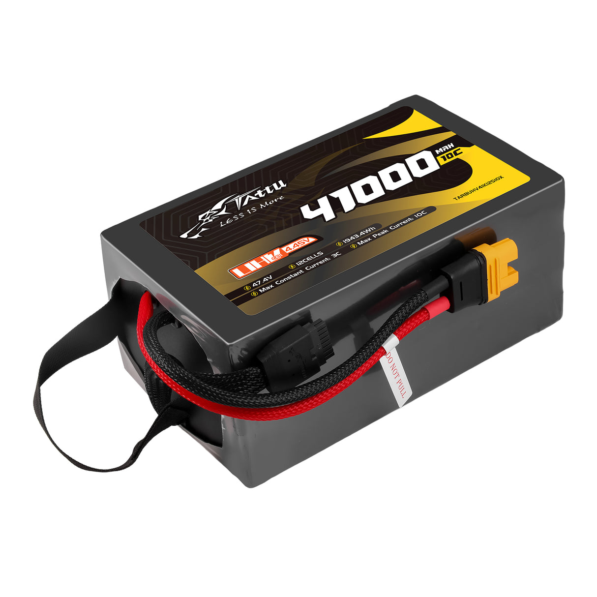 Tattu 41000mAh 12S 10C UHV 47.4V LiPo Battery with AS150U-F Connector