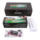 Gens ace G-Tech 5500 mAh 4S1P 14,8 V 60C HardCase Lipo-Akku für RC-Autos