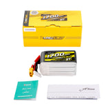 Tattu R-Line 1700mAh 160C 22.2V 6S1P Lipo Battery Pack with XT60 Plug [ST]