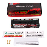 Gens ace Redline 2.0 6000mAh 7.4V 140C 2S HardCase 131# Lipo Battery