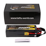 TATTU 22000mAh 6S 10C UHV 23.7V LiPo Battery with XT90S-F Connector