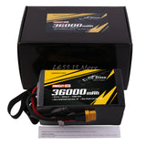 Tattu Semi-solid State 380Wh/kg 36000mAh 10C 44.4V 12S1P Lipo Battery Pack with AS150U-F plug