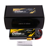 Tattu Semi-solid State 380Wh/kg 12000mAh 10C 22.2V 6S1P Lipo Battery Pack with XT90S-F plug