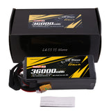 Tattu Semi-solid State 380Wh/kg 36000mAh 10C 22.2V 6S1P Lipo Battery Pack with XT90S-F plug