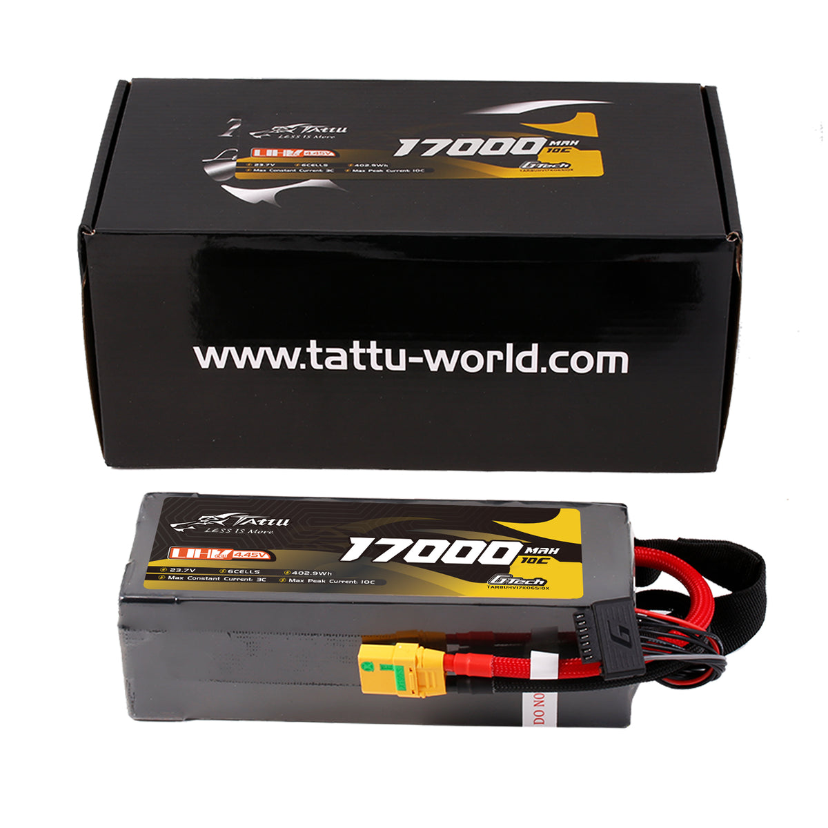TATTU G-Tech Urtral High Voltage 17000mAh 10C 23.7V 6S1P XT90S-F