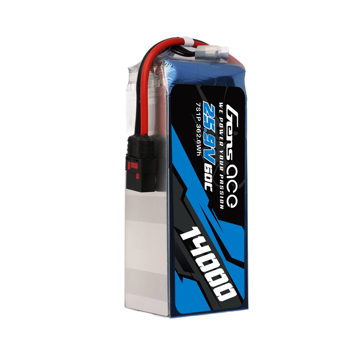 Batterie Gens Ace 14000mAh 25.9V 60C 7S1P avec prise QS8