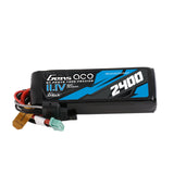 Gens ace Mini G-Tech 2400mAh  11.1V 3S1P 25C LIPO Battery Pack for Receiver