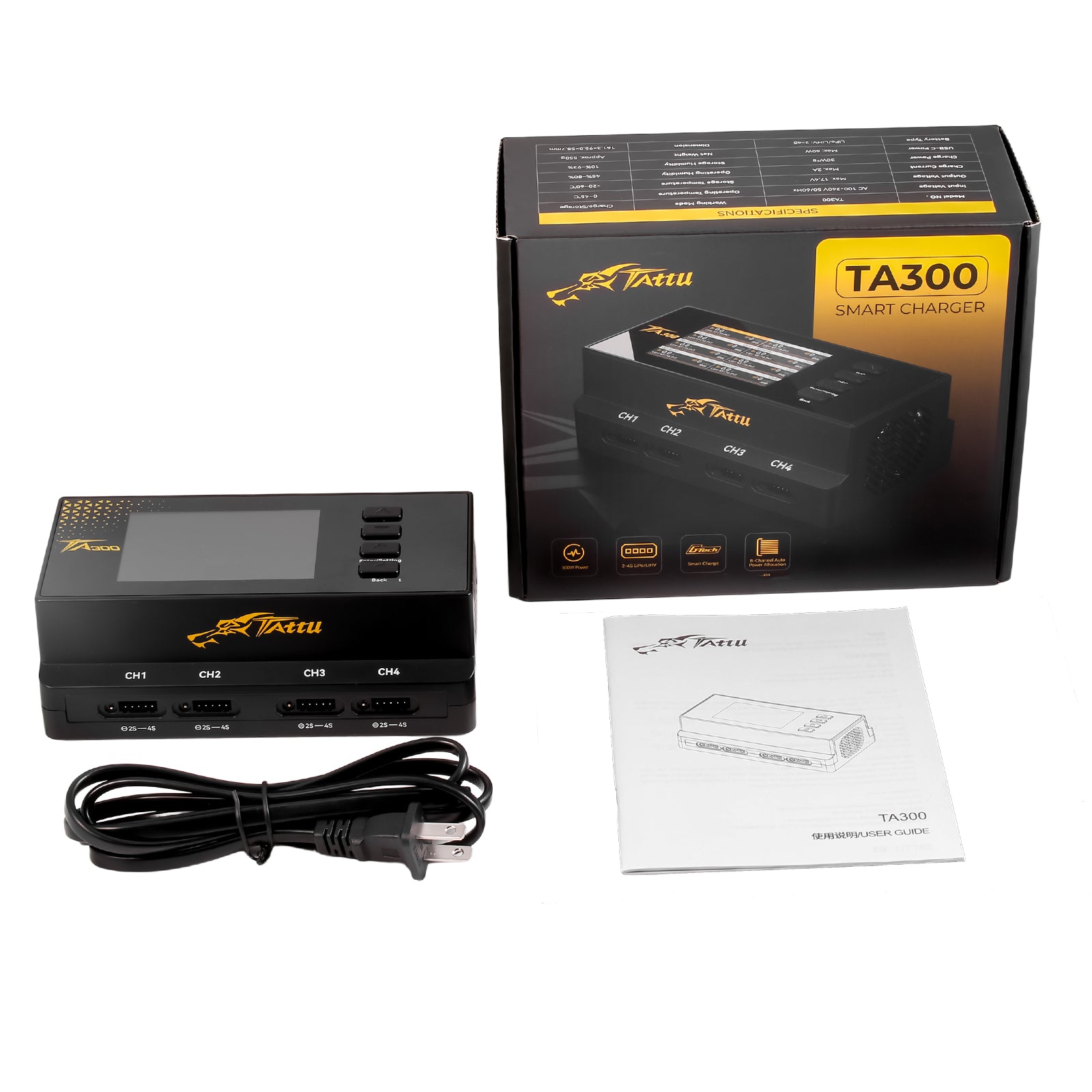 Tattu TA300 8 Channels Smart Charger with G-Tech – Genspow GmbH