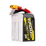 Tattu R-Line 1700mAh 160C 22.2V 6S1P Lipo Battery Pack with XT60 Plug [SQ]
