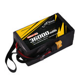 Tattu Semi-solid State 380Wh/kg 36000mAh 10C 44.4V 12S1P Lipo Battery Pack with AS150U-F plug