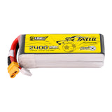 Tattu  2400mAh 15.2V 120C 4S1P High Voltage Lipo Battery Pack with XT60 Plug