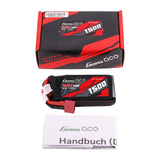 Gens ace 1500mAh 2S 150C Lipo Battery with Deans Plug