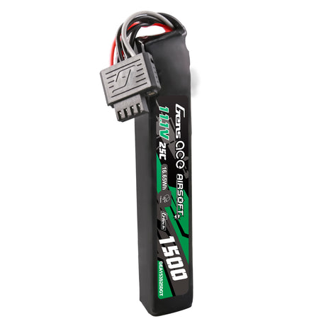 Gens ace G-Tech 25C 1500 mAh 3S1P 11,1 V Airsoft Gun Lipo-Akku mit T-Stecker