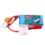 Gens ace 300 mAh 7,4 V 45 C 2S1P Lipo-Akkupack mit JST-SYP-Stecker