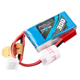 Gens ace 300 mAh 7,4 V 45 C 2S1P Lipo-Akkupack mit JST-SYP-Stecker